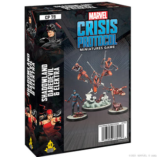 Marvel Crisis Protocol - Shadowland Daredevil & Elektra Character Pack
