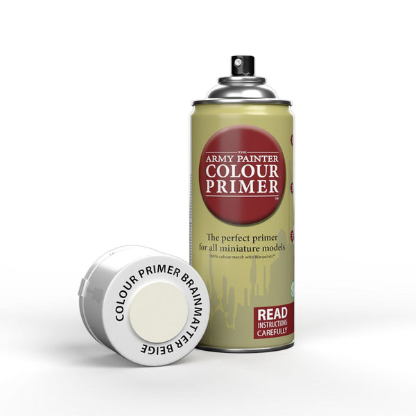 Painting - The Army Painter - Spray - Colour Primer - Brainmatter Beige
