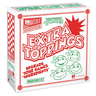 Unmatched Adventures - Teenage Mutant Ninja Turtles - Extra Toppings Miniatures Pack Expansion