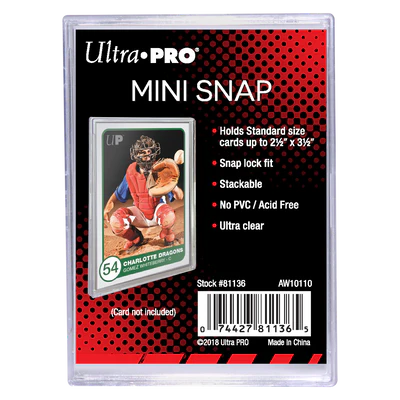Ultra Pro - Card Storage - Mini-Snap - Regular Card Holder