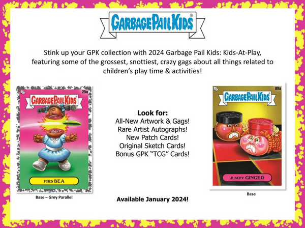 2024 Topps Garbage Pail Kids Kids-At-Play Collector Edition Box