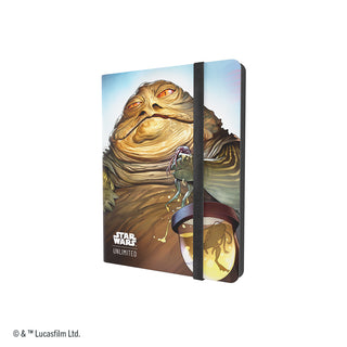 Binder - Gamegenic - 18-Pocket Casual Album - Star Wars: Unlimited - Leia Organa/Jabba the Hutt
