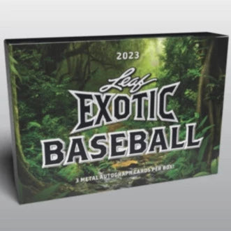 2023 Leaf Exotic Baseball Hobby Box