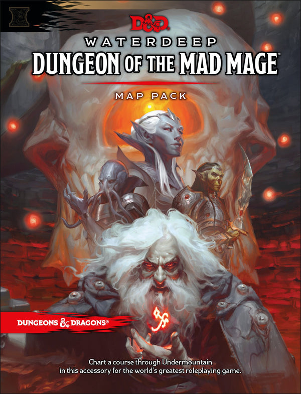 D&D RPG - Map - Waterdeep - Dungeon of the Mad Mage Map Pack