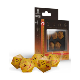 Dice - Modiphius Entertainment - Dune: Adventures in the Imperium RPG – Arrakis Dice Set