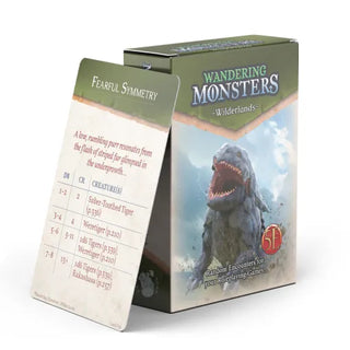 RPG (5E) - Game Master's Toolbox - Wandering Monster Deck - Wilderlands