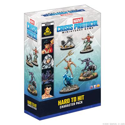 (NOT FOR SALE UNTIL 08/21/2026) Marvel Crisis Protocol - Hard to Hit Character Pack