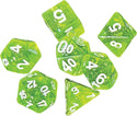 Dice - Goodman Games - Polyhedral RPG Set (14 ct.) - Greenstone Shards