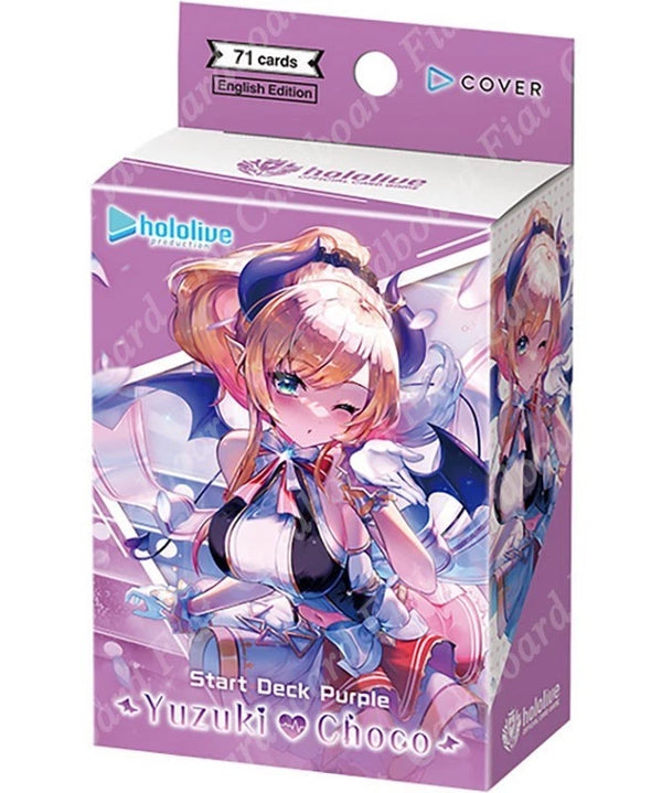 Hololive Official Card Game SD02 - Yuzuki Choco Starter Deck
