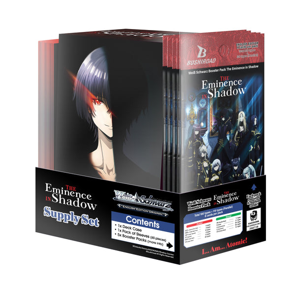 Weiss Schwarz TCG - Eminence in Shadow Supply Set