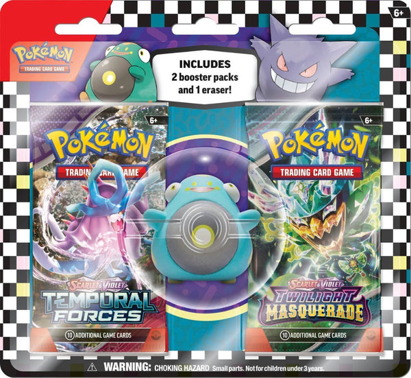 Pokémon TCG - Back to School Eraser Blister 2024 - Bellibolt