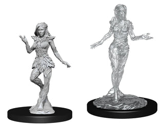 Pathfinder Deep Cuts - Unpainted Miniatures - Nymph & Dryad
