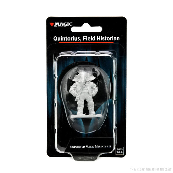 Magic: The Gathering - MTG Unpainted Miniatures - Qunitorius, Field Historian