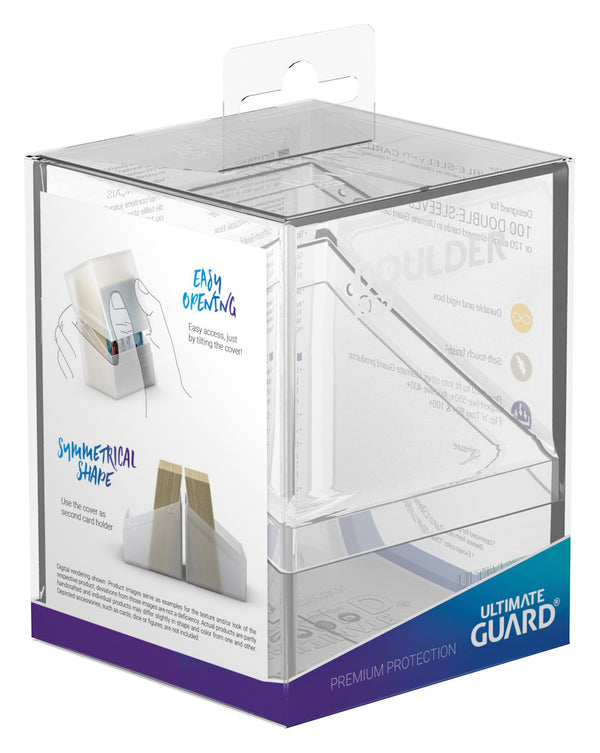 Deck Box - Ultimate Guard - Boulder Deck Case 100+ - Clear