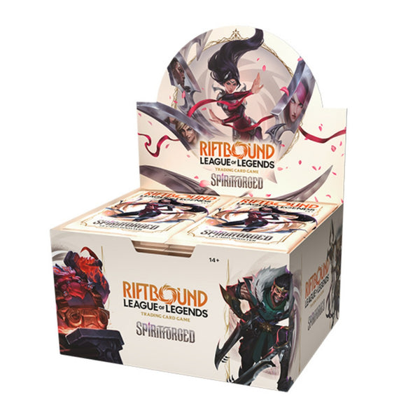 (NOT FOR SALE UNTIL 02/13/2026) League of Legends TCG - Riftbound - SpiritForged Booster Display Box