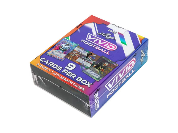 2025 Leaf Vivid Football Hobby Box