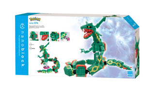 Nanoblock - Pokémon Series - Rayquaza Extreme Deluxe Edition