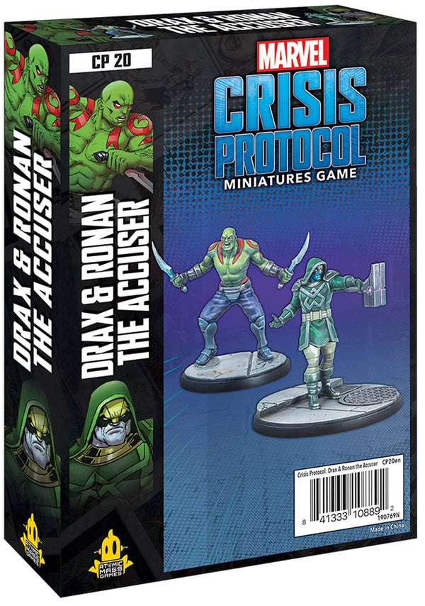 Marvel Crisis Protocol - Drax & Ronan the Accuser Character Pack