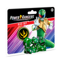 Power Rangers RPG - Dice Set (7 Ct. + Coin) - Green