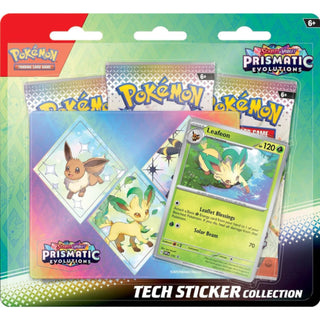 Pokémon TCG - Prismatic Evolutions - Tech Sticker Collection (Leafeon)