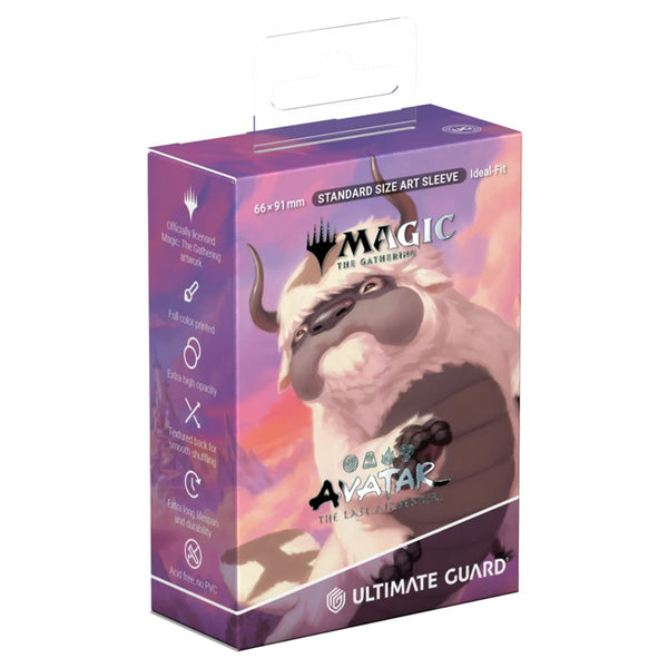 Deck Sleeves - Ultimate Guard - Art Sleeve - Magic: The Gathering - Avatar The Last Airbender - Appa, Aang’s Companion (100 ct.)