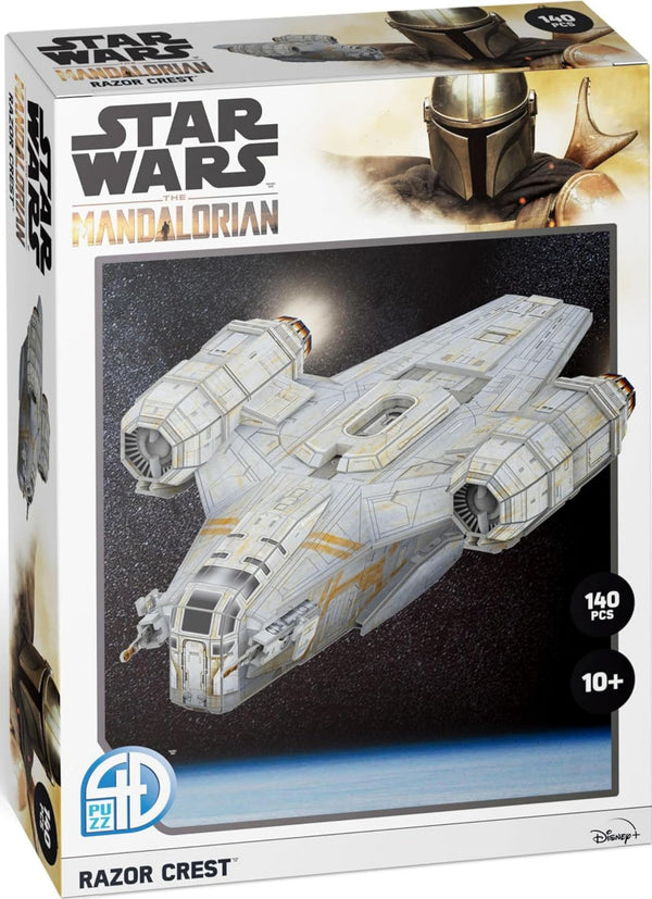 Star Wars - The Mandalorian - Razor Crest - Paper Model Kit - 3D Puzzle (140 Pcs.)