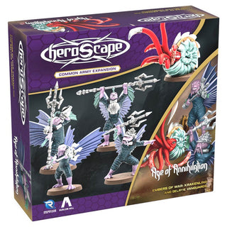 Heroscape - Army Expansion - Krakenling and Gelryie Vanguards