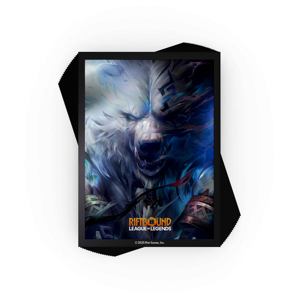 Deck Sleeves - UVS Games - Origins Art Sleeves - Riftbound League of Legends TCG - Volibear (100ct.)