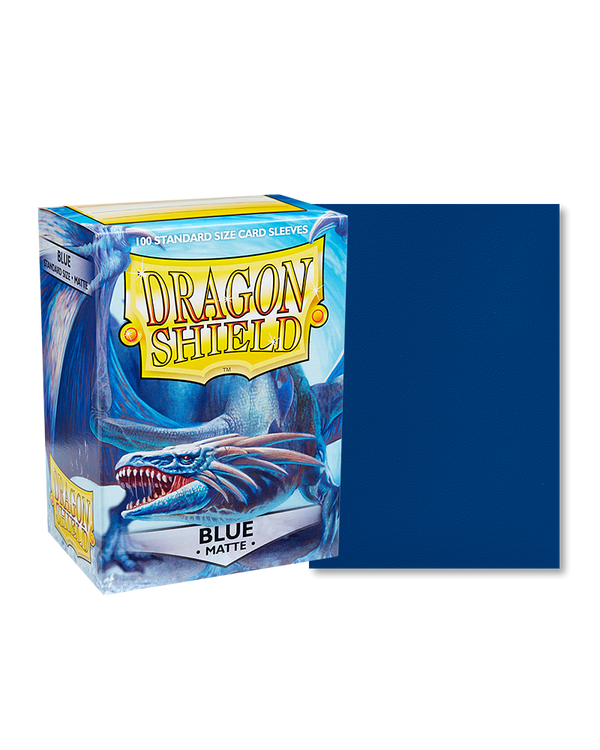 Deck Sleeves - Dragon Shield - Matte - Blue (100 ct.)