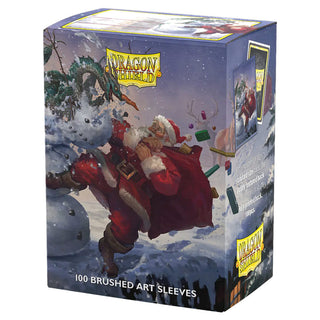 Deck Sleeves - Dragon Shield - Art - Brushed - Christmas Dragon 2025 (100 ct.)