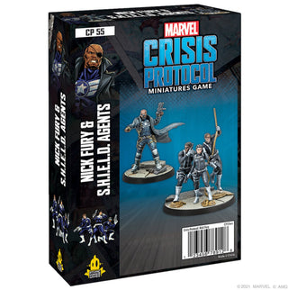 Marvel Crisis Protocol - Nick Fury & S.H.I.E.L.D. Agents Character Pack