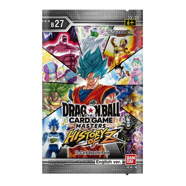 Dragon Ball Super Card Game Masters - History of Z Booster Pack