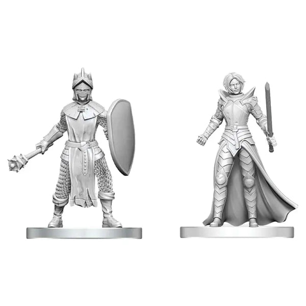 (NOT FOR SALE UNTIL 08/26/2026) D&D - Nolzur's Marvelous Unpainted Miniatures - Black Gauntlet & Zhentilar Paladin of Bane
