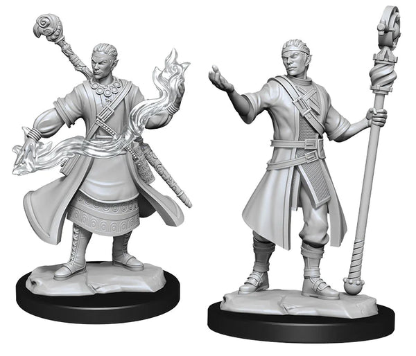 D&D - Nolzur's Marvelous Unpainted Miniatures - Half-Elf Wizard Male