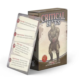 RPG (5E) - Game Master's Toolbox - Critical Hit Deck for Players