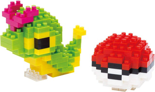 Nanoblock - Pokémon Series - Caterpie & Poké Ball