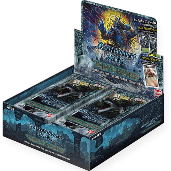 Battle Spirits Saga - Aquatic Invaders Booster Display Box