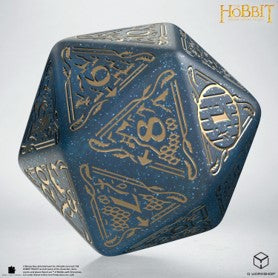 Dice - Q-Workshop - The Hobbit - Jumbo Spindown D20 - Aether