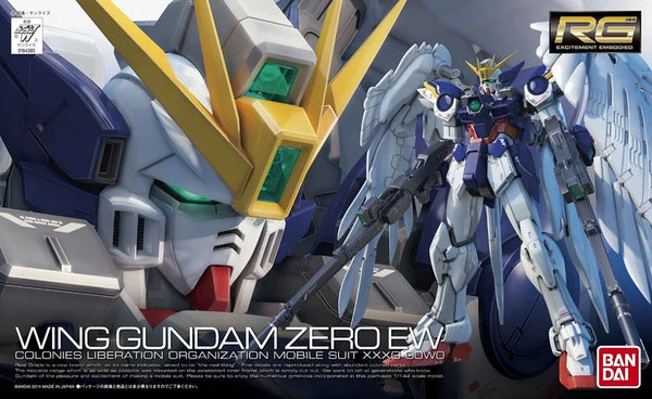 Bandai Hobby -  Gundam Wing Endless Waltz - RG Wing Gundam Zero Custom 1/144 Model Kit