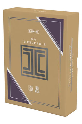 (NOT FOR SALE UNTIL 10/22/2025) 2025 Panini Impeccable Football Hobby Box