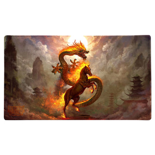 Playmat & Playmat Tube - Dragon Shield - Fire Horse
