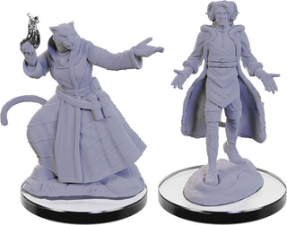 Critical Role - Unpainted Miniatures - Lucien Tavelle & Cree Deeproots