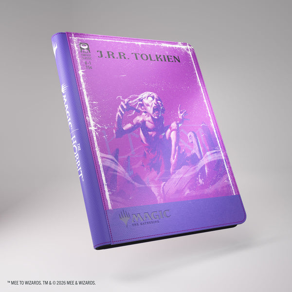 Binder - Gamegenic - 18-Pocket Zip-Up Album  - MtG - The Hobbit - Gollum, Riddle Master/The Lonely Mountain