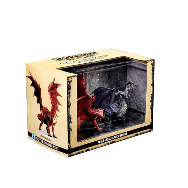 Pathfinder Battles - Adult Red & Black Dragons