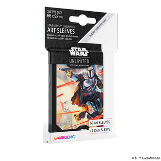 Deck Sleeves - Gamegenic - Star Wars: Unlimited TCG - Art Sleeves - The Mandalorian