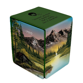 Deck Box - Ultra Pro - Alcove Flip - Bob Ross - Mountain Retreat