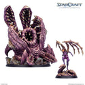 (NOT FOR SALE UNTIL 08/07/2026) StarCraft Tabletop Miniatures Game - Zerg Kerrigan & Omega Worm Expansion Set