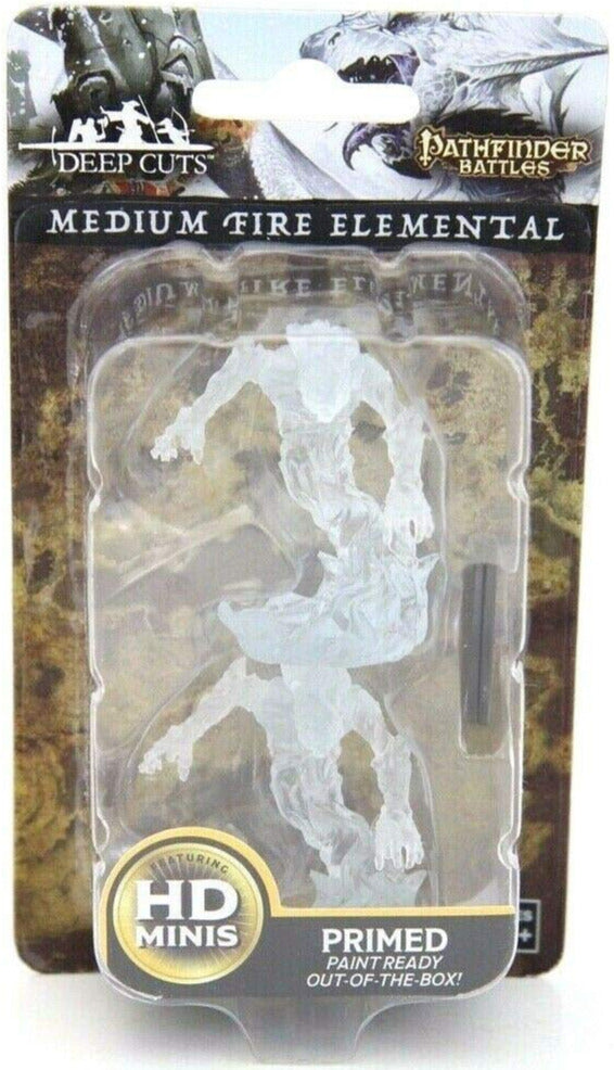 Pathfinder Deep Cuts Unpainted Miniatures - Medium Fire Elemental