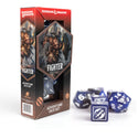 Dice - Sirius - Polyhedral RPG Set (17 ct.) - 16mm - Adventure Dice - Fighter Blue
