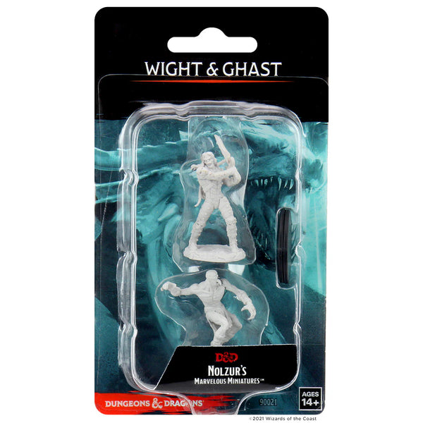 D&D - Nolzur's Marvelous Unpainted Miniatures - Wight & Ghast